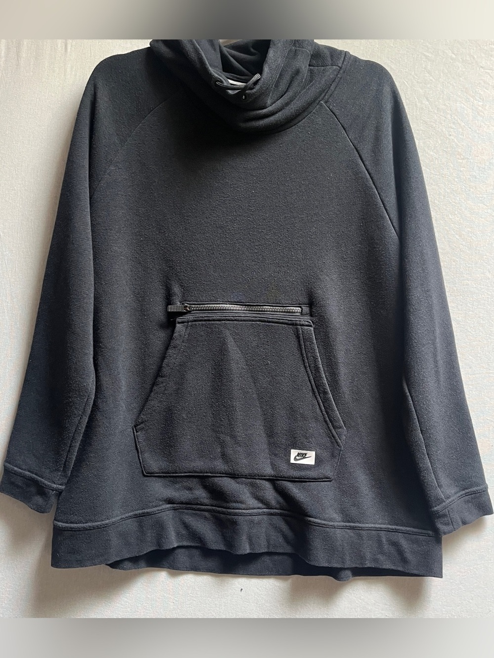 Nike Men’s Black Funnel Neck Pullover Sweater Size L
